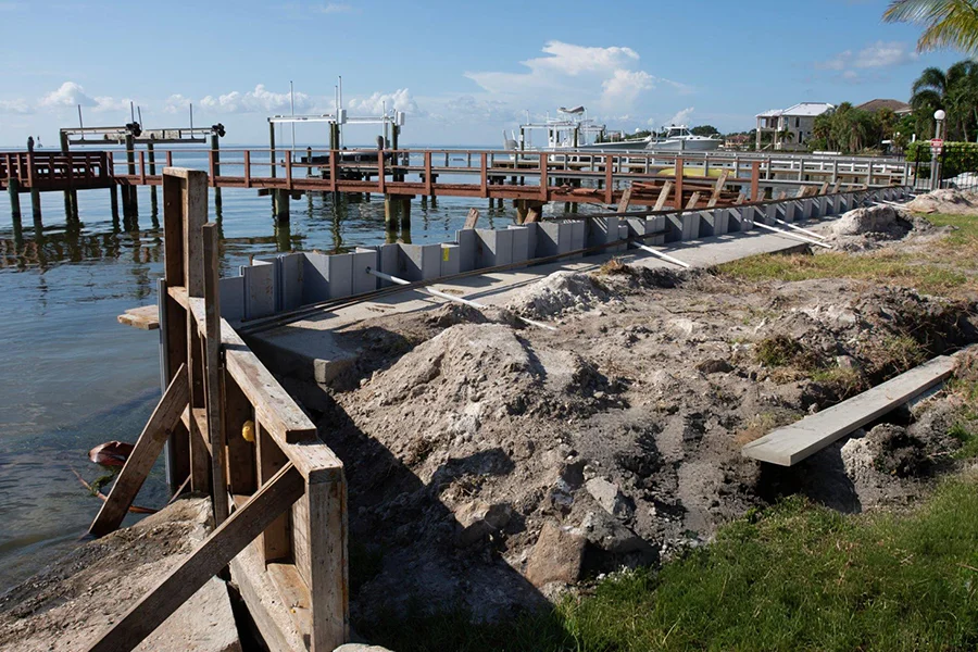 Seawall Repair in Eustis, FL
